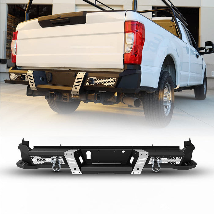 WOLFSTORM Rear Bumper for 2017-2022 Ford F-250 Super Duty - WOLFSTORM