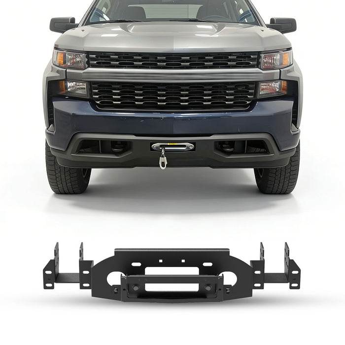 WOLFSTORM Front Bumper for 2019-2021 Chevy Silverado 1500 & 2022 Chevrolet Silverado 1500 LTD ModelPickup Truck