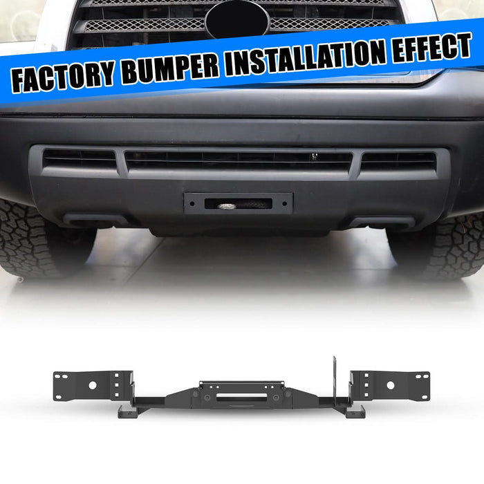 WOLFSTORM Front Hidden Winch Plate for 2007-2013 Toyota Tundra