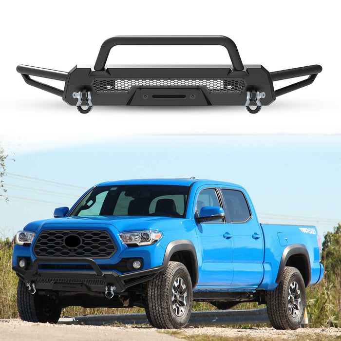 WOLFSTORM Pare-chocs avant compatible avec Toyota Tacoma 2016-2023