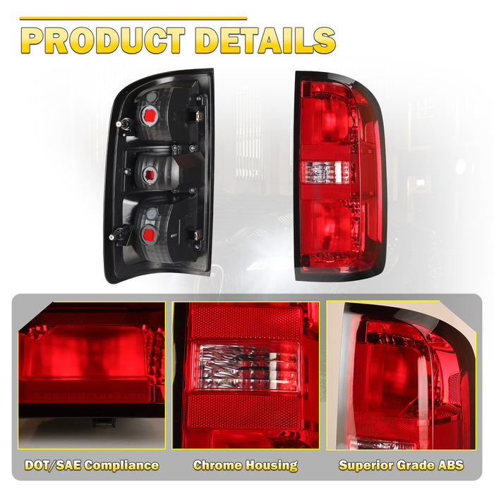 WOLFSTORM Tail Light Assembly for 2015-2022 Chevy Colorado