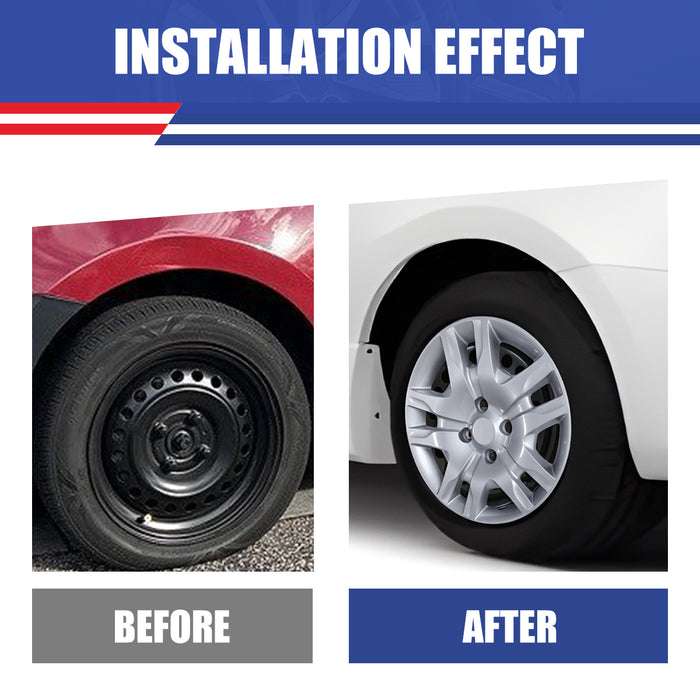 WOLFSTORM 16 Inch Hubcaps wheel cover Fit for 2007-2012 NISSAN SENTRA