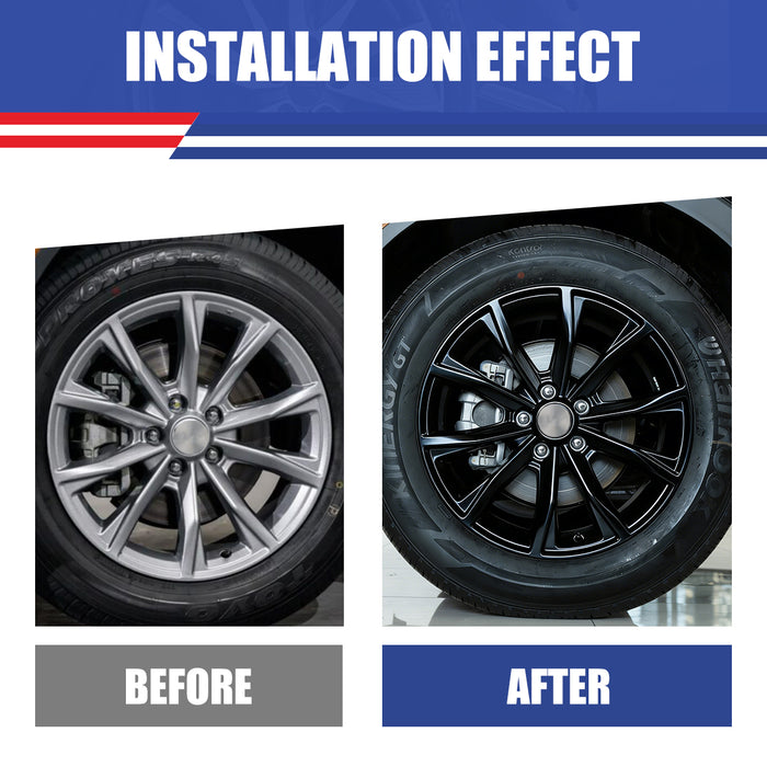 WOLFSTORM 4-Pack 18 Inch Wheel Rim Cover Hubcaps for 2023-2025 HONDA CR-V EX / EX-L model