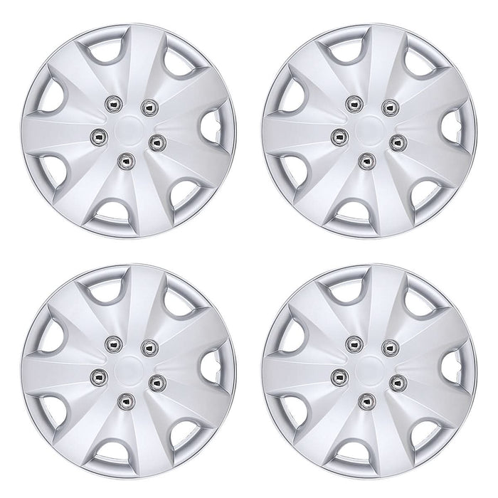 WOLFSTORM 4-Pack 14 Inch Universal Wheel Rim Cover Hubcaps