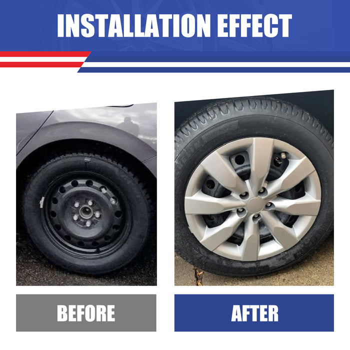 WOLFSTORM 4-Pack 16 Inch Wheel Rim Cover Hubcaps for 2014-2016 TOYOTA COROLLA
