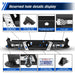 WOLFSTORM Rear Bumper for 2017-2022 Ford F-250 Super Duty - WOLFSTORM