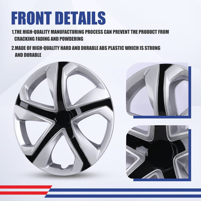 WOLFSTORM 4-Pack/1-Pack 16 Inch Wheel Rim Cover Hubcaps for 2016-2026 Honda Civic SEDAN