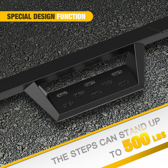 WOLFSTORM Running Boards for Dodge Ram 1500/2500/3500 Crew Cab