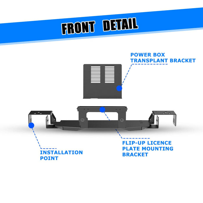 WOLFSTORM Front Bumper for 2011-2016 Ford F-250/F-350