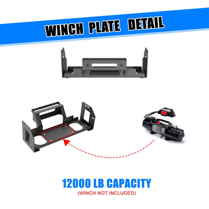 WOLFSTORM Front Bumper for 2022-2025 GMC sierra 1500