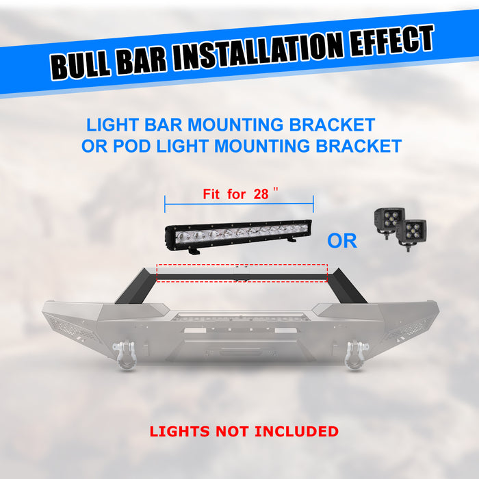 WOLFSTORM Front Bumper for Toyota Tundra 2022-2024