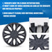 WOLFSTORM Universal Hubcaps Wheel Cover- Style #5086 - WOLFSTORM