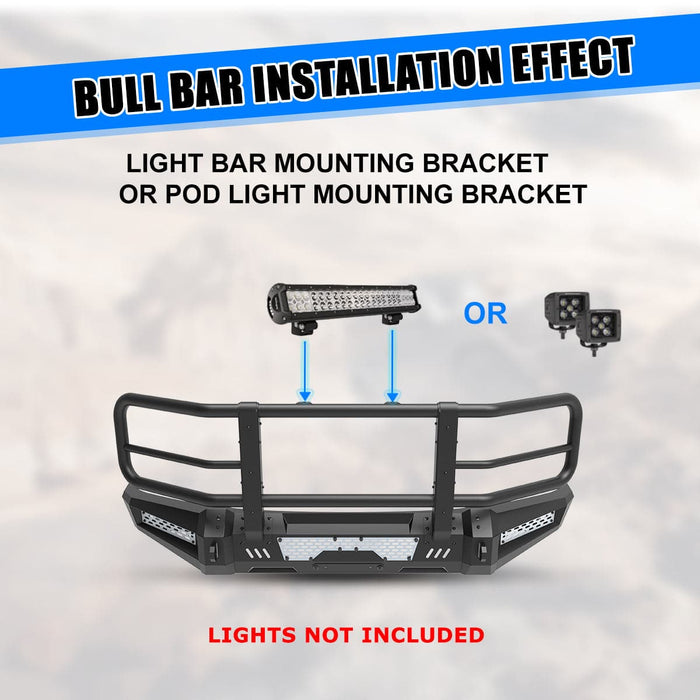 WOLFSTORM Offroad Front Bumper For Ford F-150 2015-2017(Excluding Raptor)