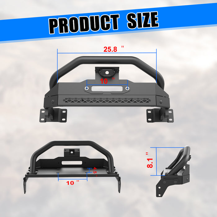 WOLFSTORM Ford Bronco 2021 - 2026 (Not for Bronco Sport) Front Bumper