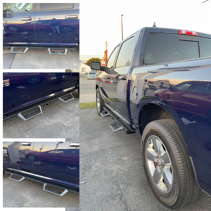 WOLFSTORM Running Boards for Dodge Ram 1500/2500/3500 Crew Cab