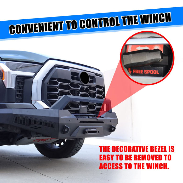 WOLFSTORM Front Bumper for Toyota Tundra 2022-2026