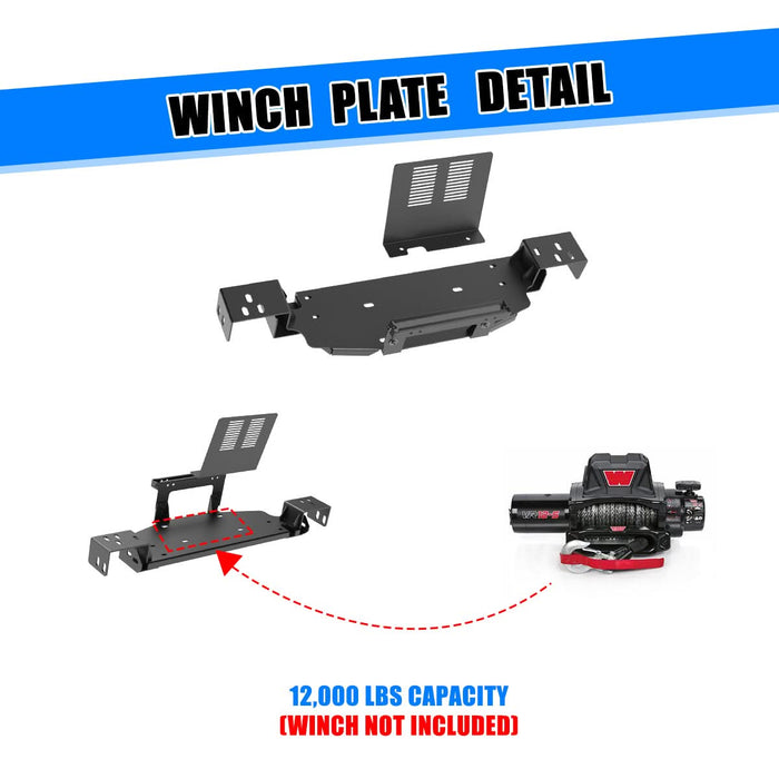 WOLFSTORM Front Bumper for 2011-2016 Ford F-250/F-350