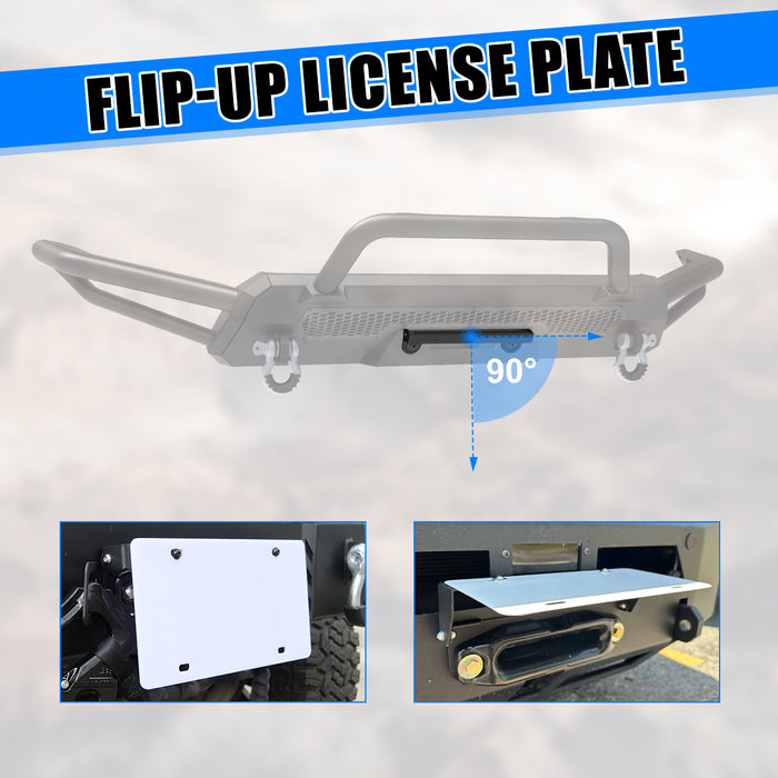 WOLFSTORM Pare-chocs avant compatible avec Toyota Tacoma 2016-2023