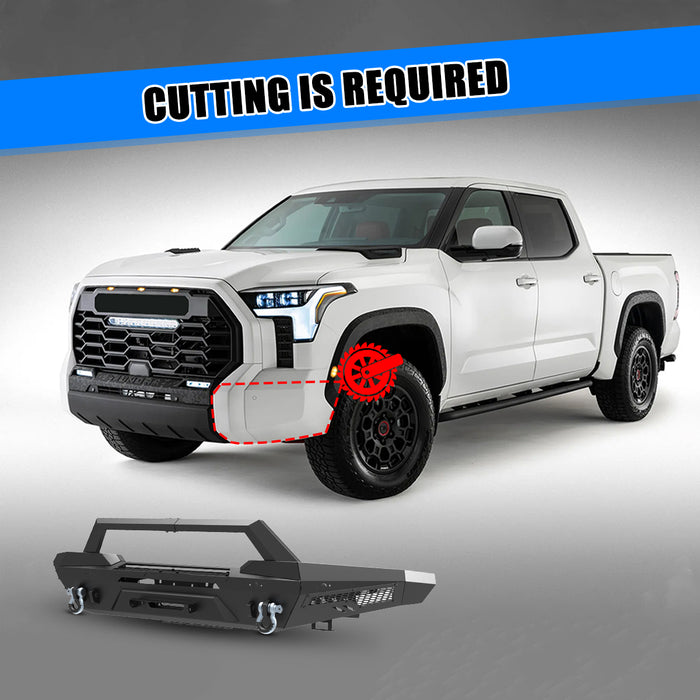 WOLFSTORM Front Bumper for Toyota Tundra 2022-2024