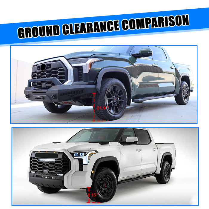 WOLFSTORM Front Bumper for Toyota Tundra 2022-2024