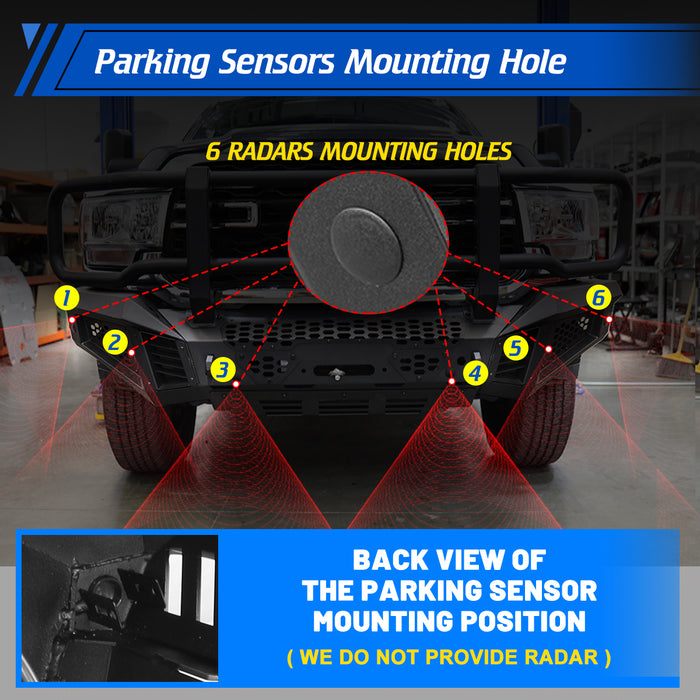 WOLFSTORM Modular Front Bumper for 2019-2024 Dodge RAM 2500/3500