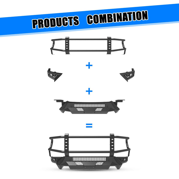 WOLFSTORM Modular Front Bumper for 2019-2024 Ram 1500 Model