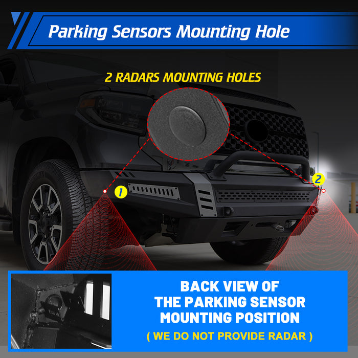 WOLFSTORM Front Bumper for 2014-2021 Toyota Tundra