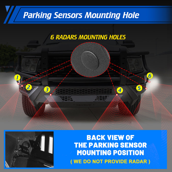 WOLFSTORM Modular Front Bumper for 2019-2024 Ram 1500 Model
