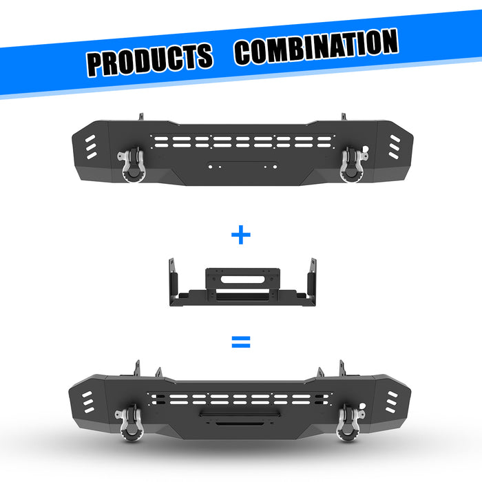 WOLFSTORM Front Bumper for 2022-2025 GMC sierra 1500