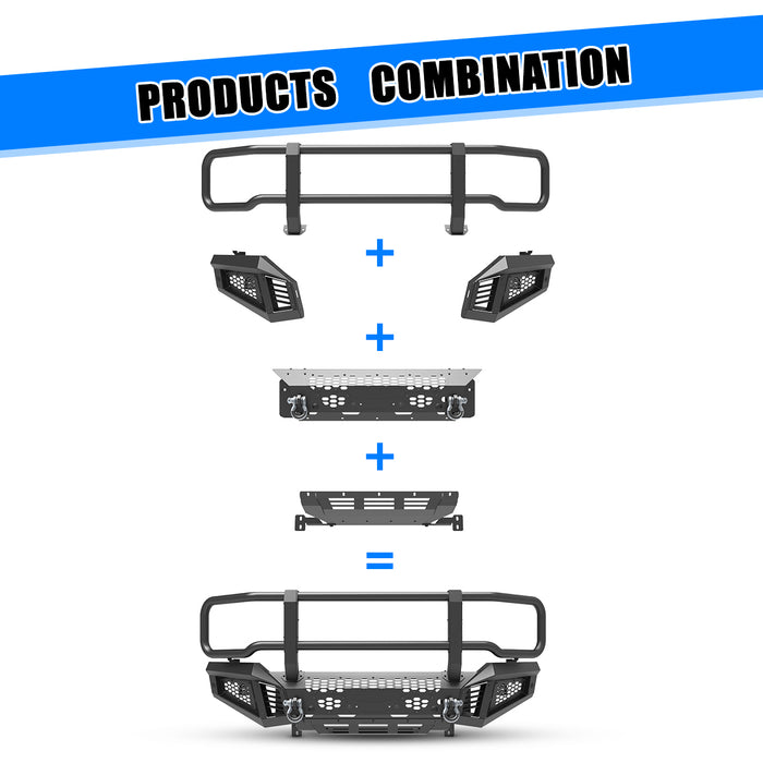 WOLFSTORM Modular Front Bumper for 2019-2024 Dodge RAM 2500/3500