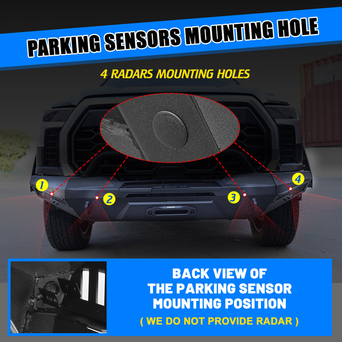 WOLFSTORM Front Bumper for Toyota Tundra 2022-2026