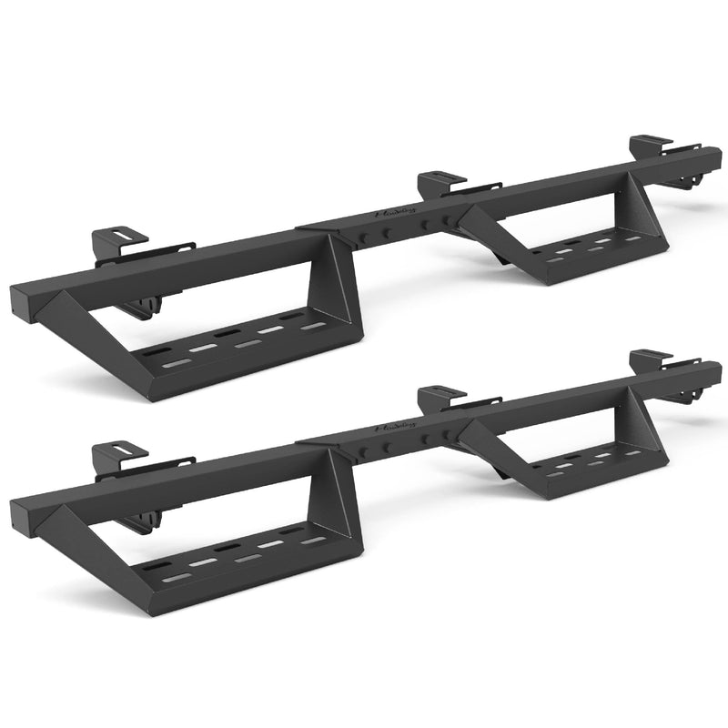 WOLFSTORM Running Boards Compatible with 2018-2023 Jeep Wrangler JL Unlimited 4 Door - WOLFSTORM 