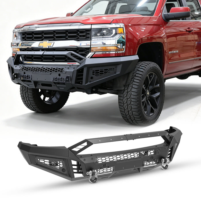 WOLFSTORM Front Bumper for 2016-2018 Chevy Silverado 1500