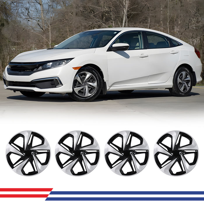 WOLFSTORM 16 Inch Hubcaps Wheel Cover for 2016-2025 Honda Civic SEDAN