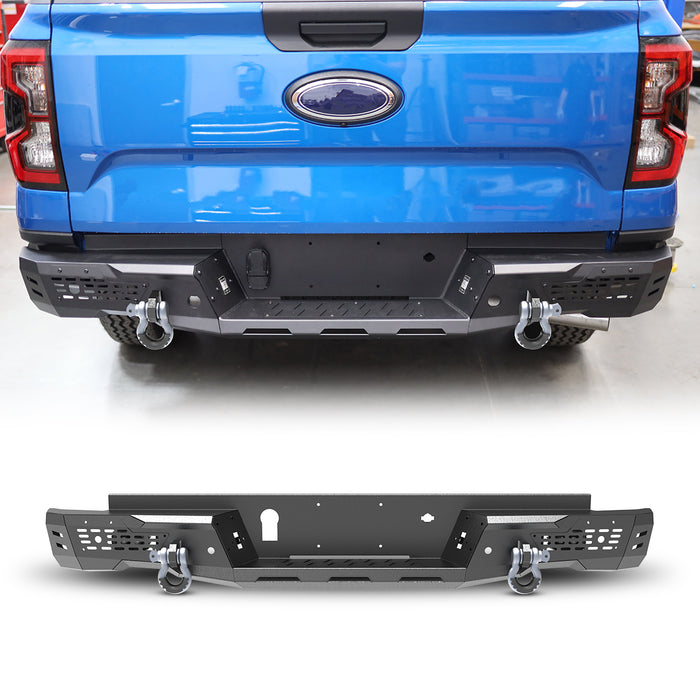 Ford Ranger Basic Rear Bumper WOLFSTORM Rear Bumper for 2024-2026 Ford Ranger