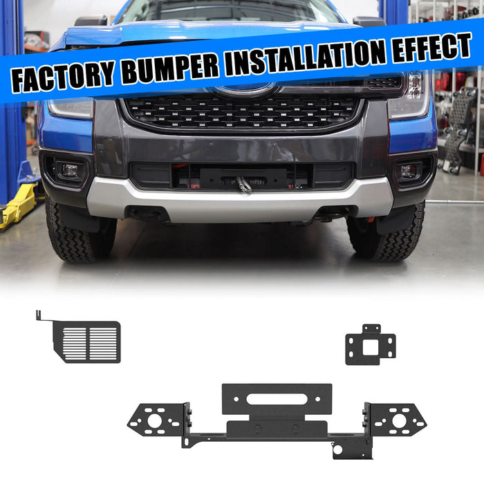 Wolfstorm Winch Plate Assembly Fits for 2024-2025 Ford Ranger