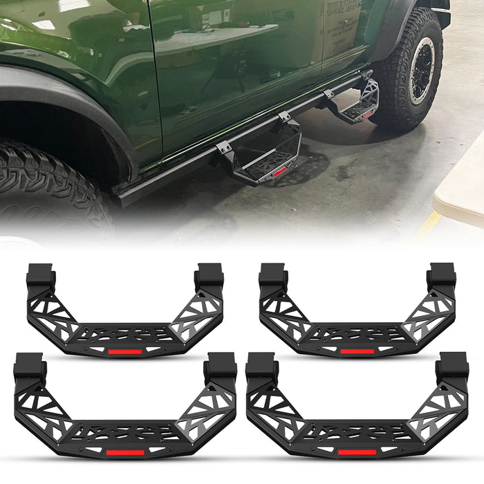 Escalones laterales WOLFSTORM para Ford Bronco 2021-2023