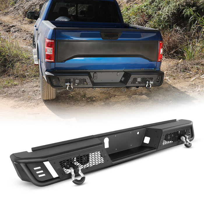 WOLFSTORM Rear Bumper for 2015-2020 Ford F-150