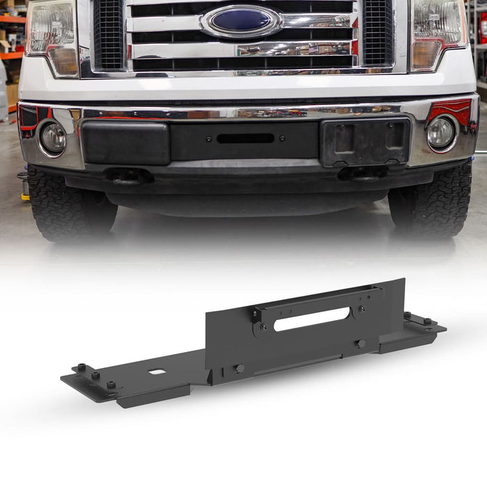 Wolfstorm Winch Plate Assembly Fits for 2009-2014 Ford F-150