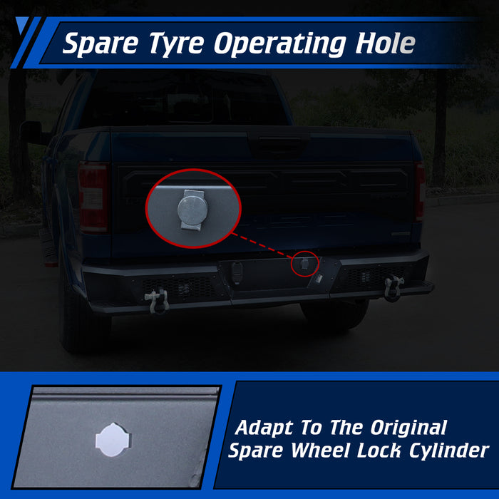 Parachoques trasero WOLFSTORM para camioneta Ford F-150 2015-2020