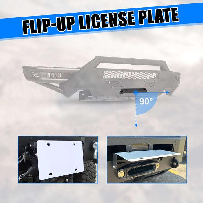 WOLFSTORM Modular Front Bumper for 2019-2024 Ram 1500 Model