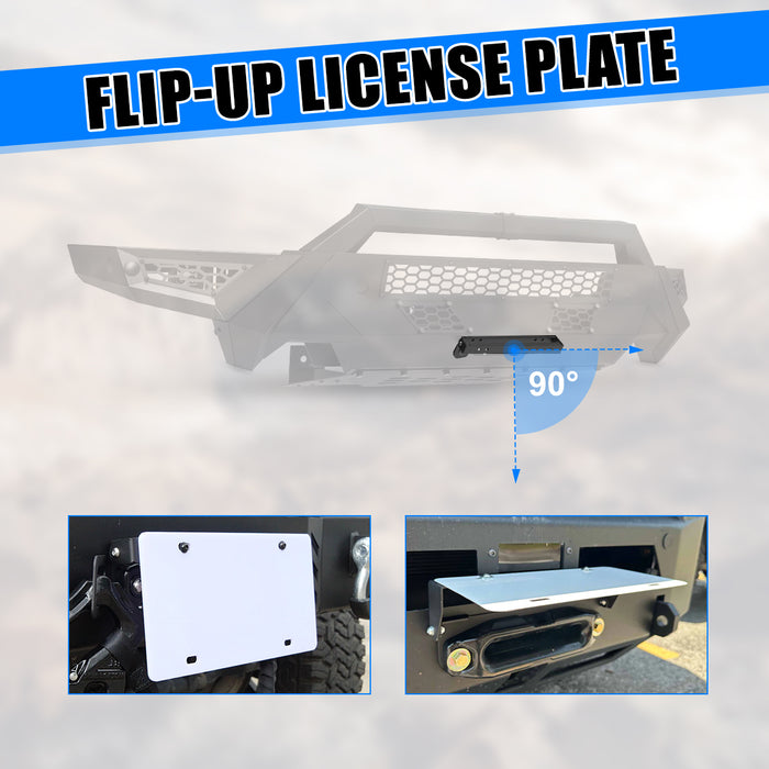 WOLFSTORM Modular Front Bumper for 2019-2024 Ram 1500 Model