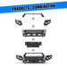 WOLFSTORM Front Bumper Combo for 2017-2022 Ford F-250 F-350 Super Duty - WOLFSTORM