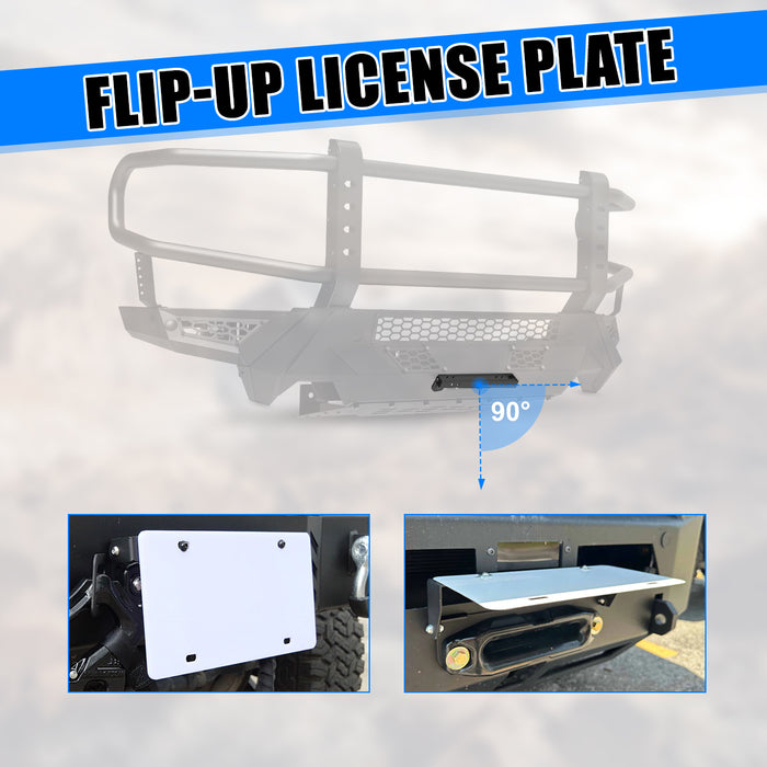 WOLFSTORM Modular Front Bumper for 2019-2024 Ram 1500 Model