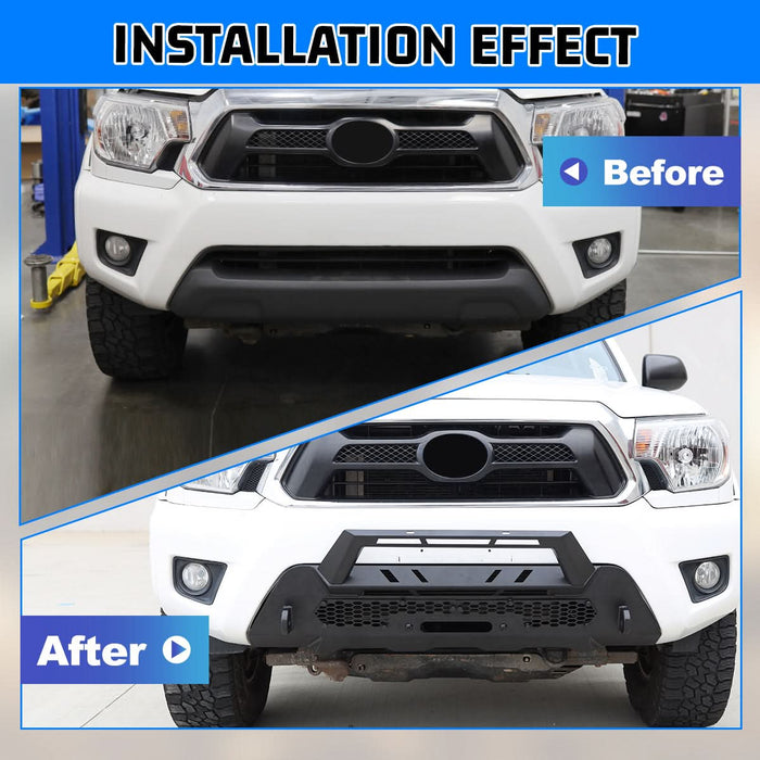 Wolfstorm Front Bumper Assembly Fits for 2012-2015 TOYOTA TACOMA