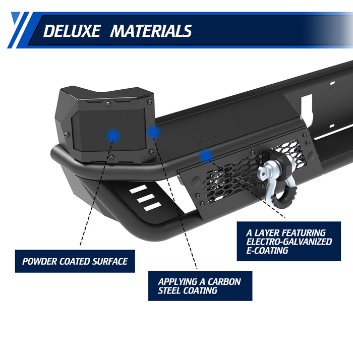 Parachoques trasero WOLFSTORM para Toyota Tacoma 2016-2023