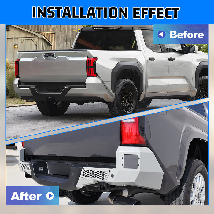 WOLFSTORM Rear Bumper for 2024-2026 TOYOTA TACOMA