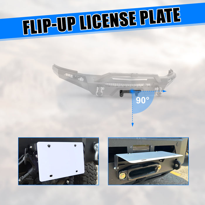 WOLFSTORM Front Bumper for 2007-2013 Chevy Silverado 1500 Multiple combinations are available for selection