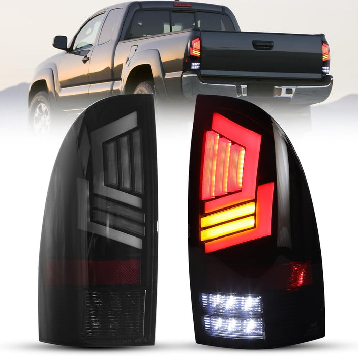 WOLFSTORM LED Tail Light Compatible with 2005-2015 Toyota Tacoma
