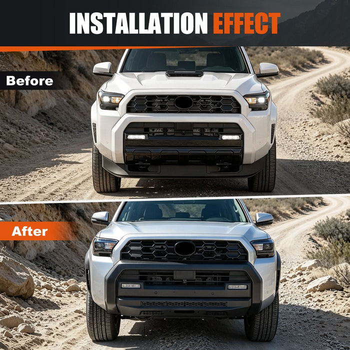 Wolfstorm Front Bumper Assembly Fits for 2025-2026 Toyota 4Runner